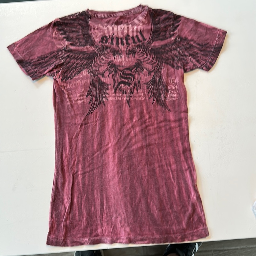 Women’s medium Sinful shirt by Affliction